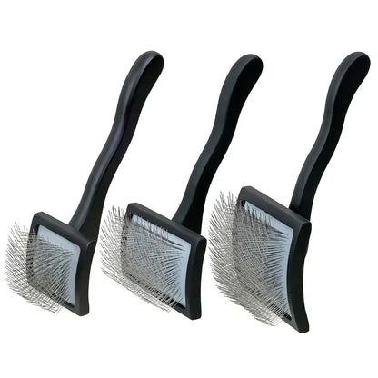 Pro Groomer-Approved Slicker Brush: Perfect for Dog Cat Grooming, Shedding, Comb